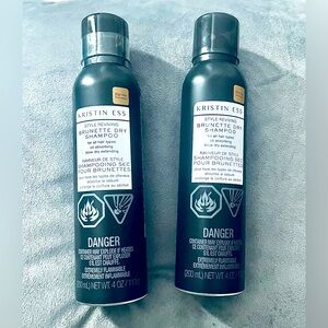 NEW & Sealed Kristin Ess Style Reviving Brunette Dry Shampoo X2